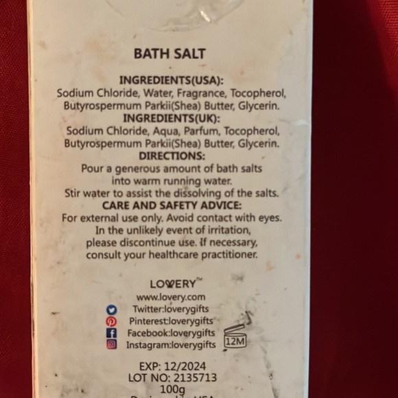Bath salts - Picture 2 of 2